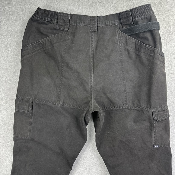 5.11 Tactical Series Men's Black Pants Size 38x30 Part #74251 - Picture 6 of 8